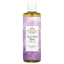 Heritage Store Aura Glow Rose 8 fl oz 240 ml Cruelty-Free, EcoFriendly