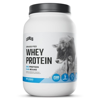 Grass Fed Unflavored Whey Protein 25G No Artificials Protein Powder Supplement