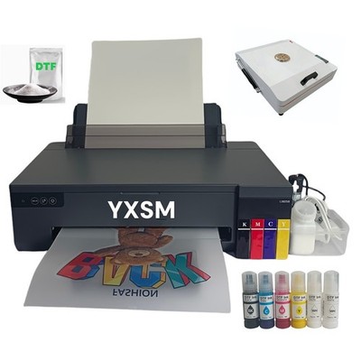 L18058 A3 DTF Digital Inkjet Printe+Oven Direct to Film T-Shirt Transfer Printer