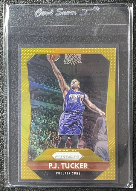 P.J. Tucker 2015-16 Panini Prizm #109 Gold 1/10 Suns