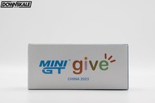 MINI GT Nissan Silvia S15 Rocket Bunny Chrome Blue Give China 2023 Open Box #633