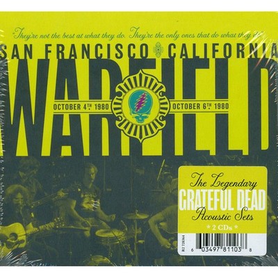 Grateful Dead - The Warfield, San Francisco, Ca Oct 4 & 6, 1980 (WW - Original)