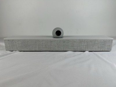 AMX Acendo Vibe ACV-5100 Bluetooth Sound Bar Speaker w/ Camera Gray