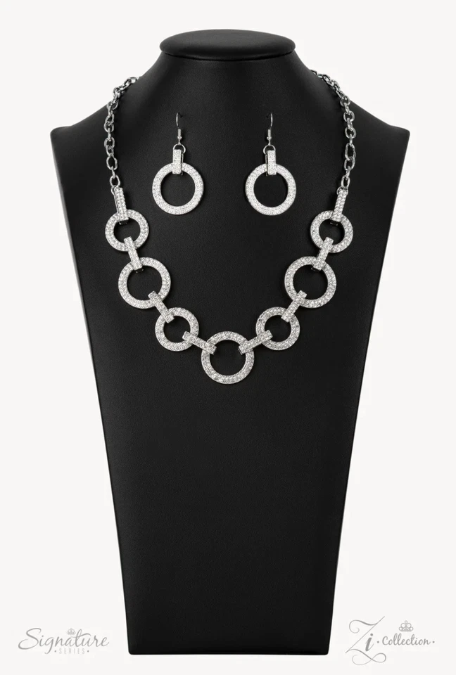 Conjunto Colección Paparazzi Zi *La Missy* Collar y Pendientes + Pulsera a Juego Foto 3 de 4