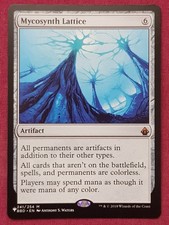 Magic The Gathering THE LIST - BATTLEBOND MYCOSYNTH LATTICE artifact card MTG