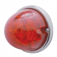 United Pacific 39677 Truck Cab Light   17 Led Reflector Watermelon Flush Mount