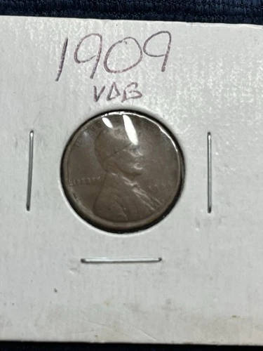 1909 NMM Wheat Penny VDB Good Condition Nice Coin