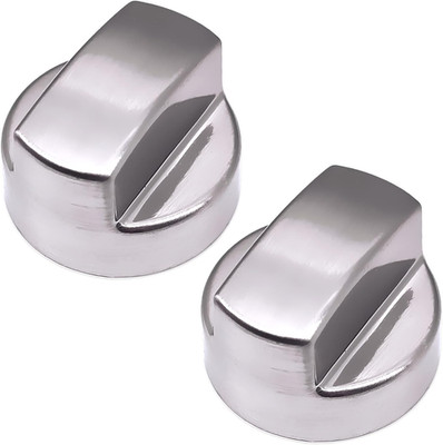 Wolf Hood Knob Replacement  for Sub-Zero Wolf in Silver Color(2 Pack)