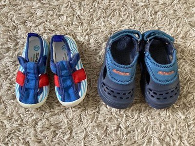 Kinder Schuhe Jungen 20-21 Elefanten SANBE Halbsandalen Sandalen Sneakers