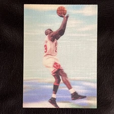 1994 Pantech Michael Jordan Promotional Card Lenticular 3-D