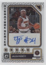 2023-24 Panini Donruss Optic Signature Series Jalen Pickett #SS-PKT Auto 13lw