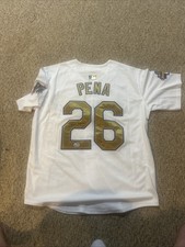 LOS ANGELES DODGERS- ALEJANDRO PENA SIGNED AUTOGRAPH JERSEY BECKETT COA 88 WSC