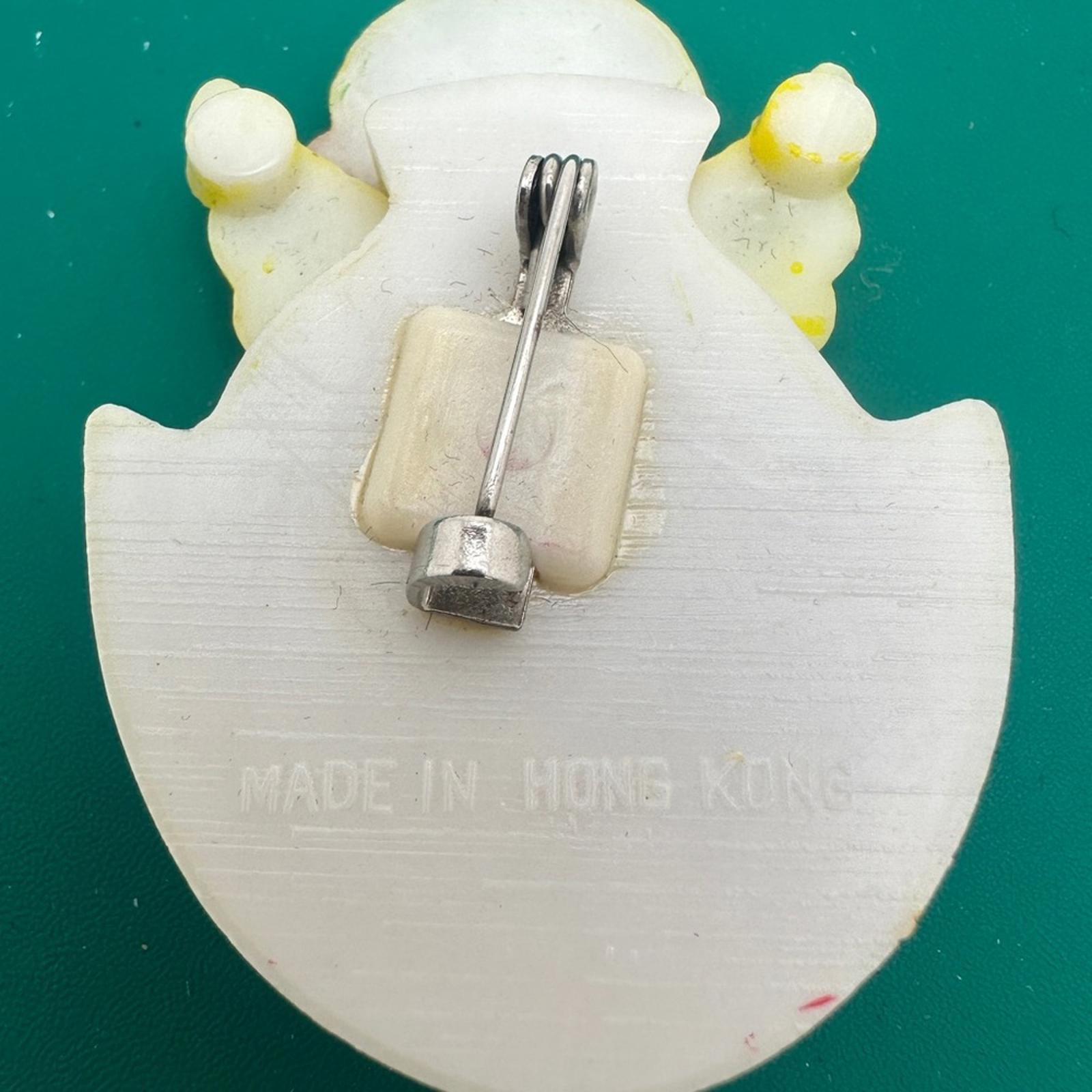 Vintage Mechanical Easter Pull-string Chick In An… - image 3