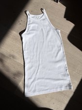 Arket Brand New White Vest  100% Cotton XS