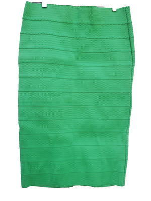 NY&C GREEN Holiday Medium womens Pencil SKIRT textured NWT $49.95 Pull On