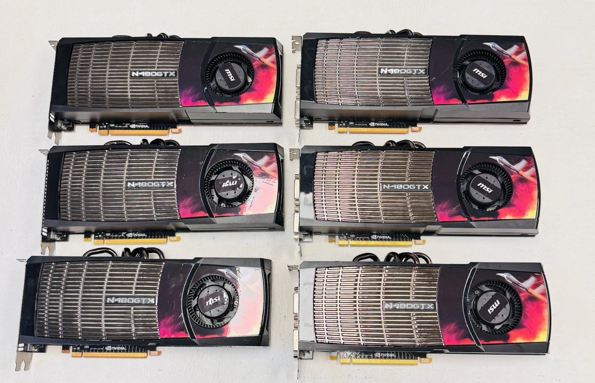 NVIDIA GeForce GTX 480 NVIDIA GDDR 5 Computer Graphics Cards for