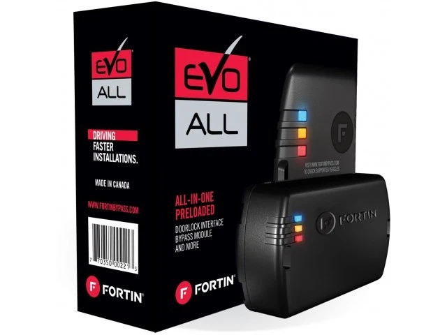 Crimestopper RS4-G5 Remote Start System + Fortin EVO-ALL Databus Bypass Module - Image 2 of 2