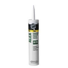 DAP Alex White Acrylic Latex Painter's Caulk 10.1 oz Case of 12 