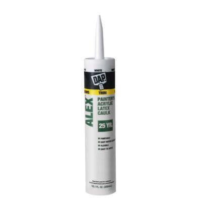 DAP Alex White Acrylic Latex Painter's Caulk 10.1 oz (Case of 12)