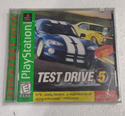 Test Drive 5 (Sony PlayStation - PS1) NEW SEALED BLACK BRAND-NEW 