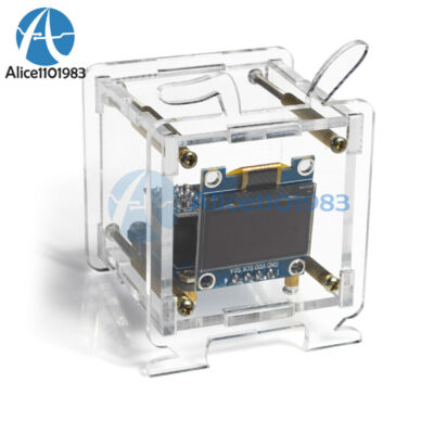 ESP8266   Electronic Kit OLED Mini Clock + Shell For   Soldering Practice #A6-9