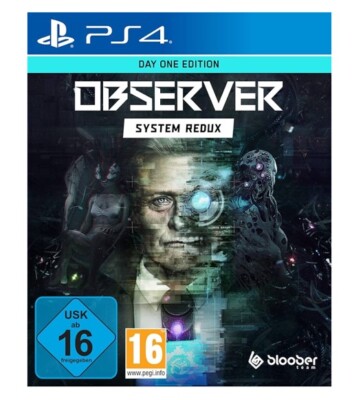 Observer System Redux - Day One Edition PlayStation 4 - PS4 Brandneu Sealed