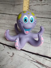 Nuby Purple Octopus Floating Interactive Bath Toy