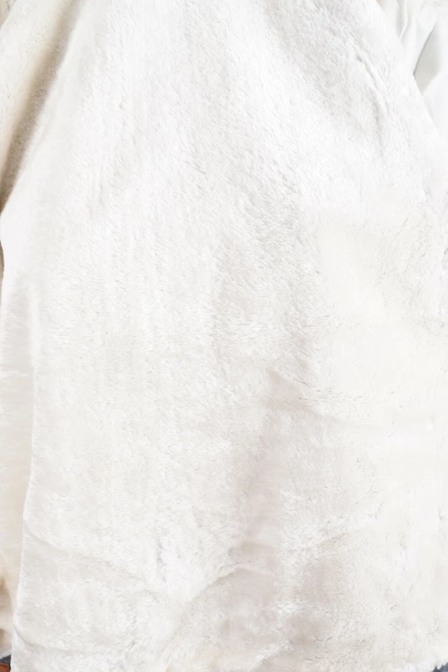 Damen Sweat Jacke Kapuze Hoodie Teddyfell gefüttert Sterne Anker M L XL 2XL 3XL - Bild 4 von 4