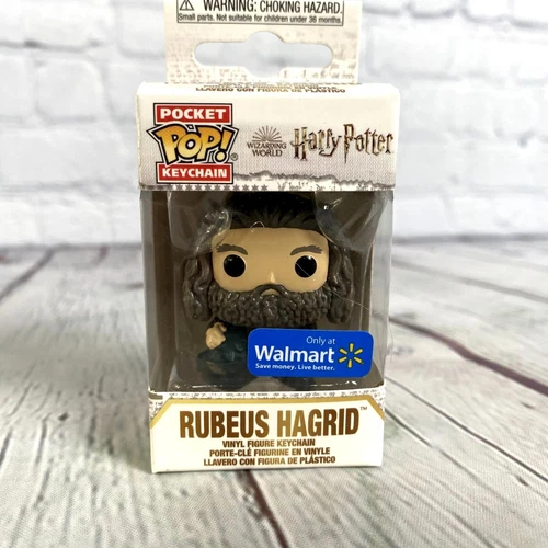 Exclusive Harry Potter Pocket Pop Character Keychain Rubeus Hagrid New
