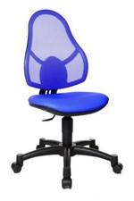 Drehstuhl Open Art Junior Blau Kinder und Jugenddrehstuhl von Top Star