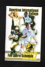 AIC Yellowjackets--2002 Football/Fall Sports Pocket Schedule