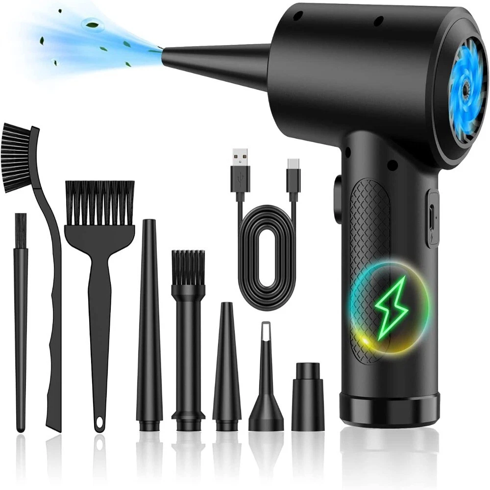 Air Blower For Computer Keyboard PC Compressed Air Duster Electric