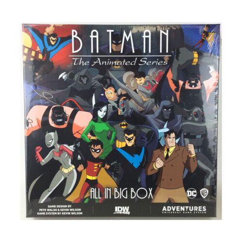 IDW Board Games Batman the Animated Series - Boîte tout dans sa grande boîte très bon état + - Photo 1 sur 1