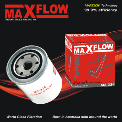Oil Filter fits Toyota Land Cruiser HDJ100R Turbo Diesel 4.2L 1HD-FTE MAXFLOW 