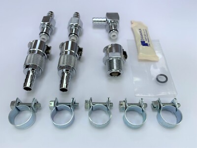 QR-12 BMW HP2 Enduro HP2 Megamoto QR Fuel Connector Set (UK Stock)