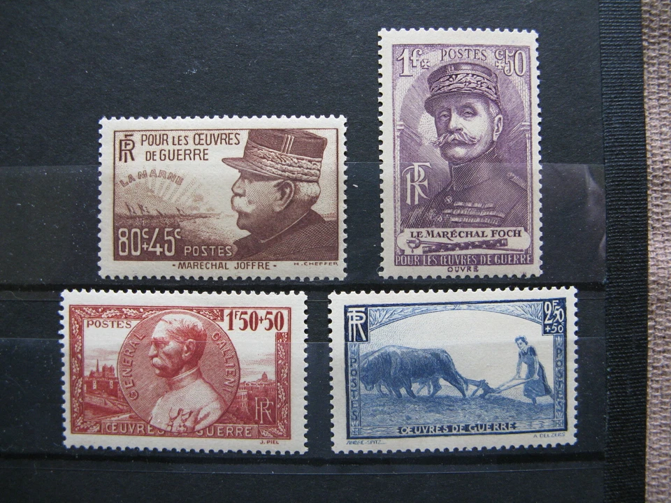 FRANCE neufs n° 454 à 457 - Photo 1/1