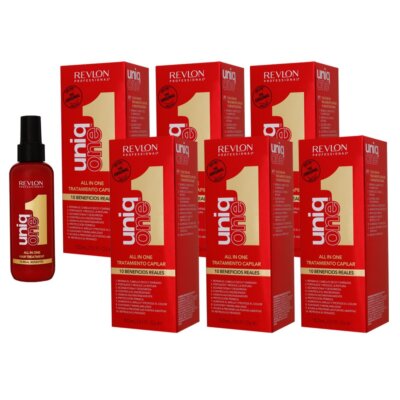 Revlon Uniq One 6 x 150 ml All In One Classic 10 in 1 Hair Treatment Set