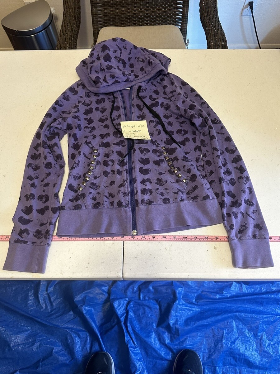 ABBEY DAWN inspired purple studded custom 1/1 Hoodie Sz S | eBay