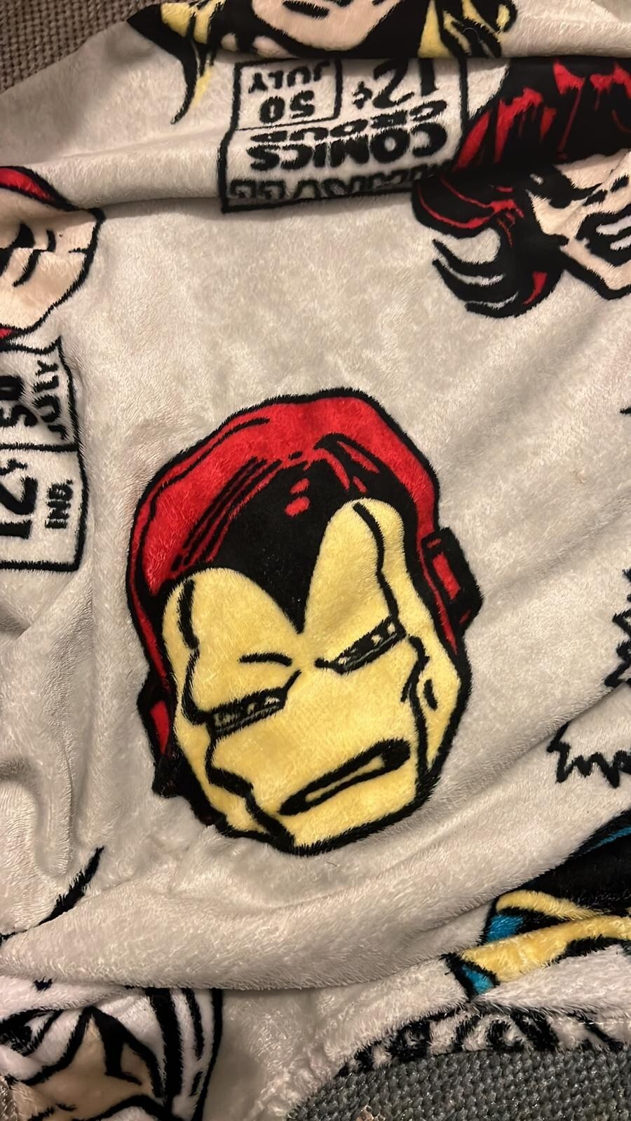 marvel blanket