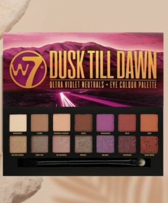Pressed Pigment Palette.  Shimmery & Matte Ultra Violet 14 Shades 