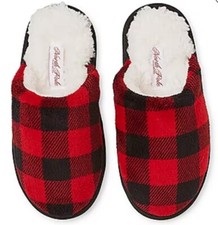 NWT North Pole Trading Co. Kids Unisex Slip-On Slippers, Size M/L