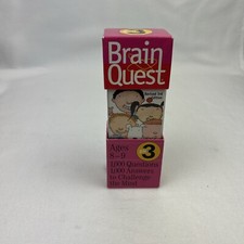 Brain Quest Grade 3 1000 Questions  Answers 2 decks, Very Good Condition