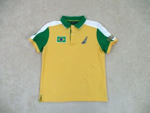 playera tipo polo nautica