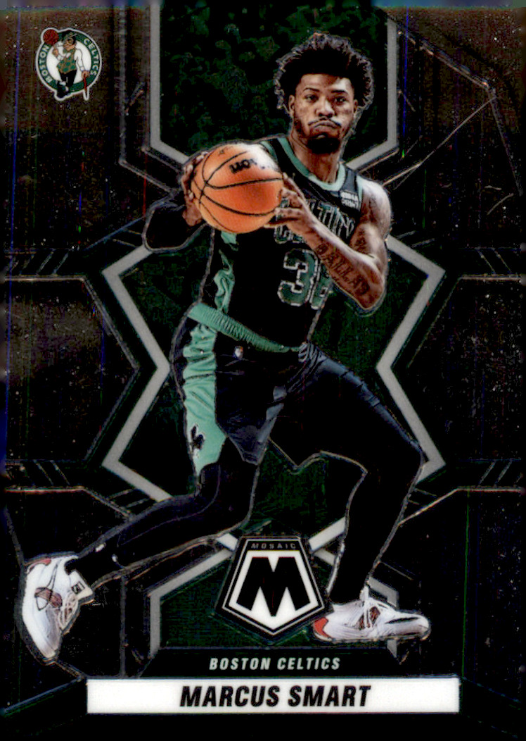 2021-22 Panini Mosaic - #73 Marcus Smart Boston Celtics