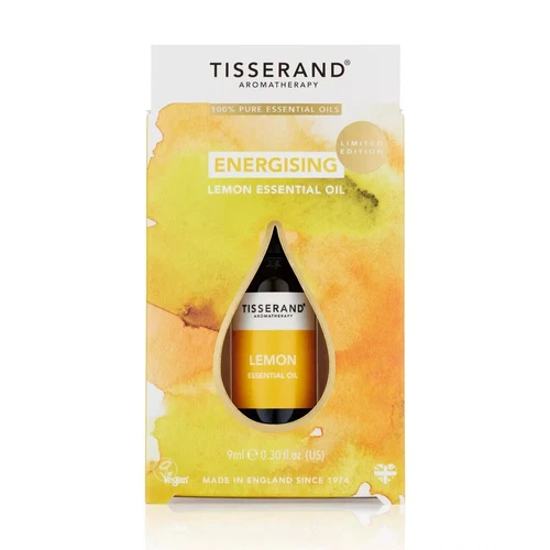 TISSERAND AROMATHERAPY ENERGISING LEMON ESSENTIAL OIL 100% PURE LIMITED EDITION