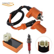 Performance Racing Ignition Coil Spark Plug CDI Box GY6 50cc 125cc 150cc Scooter