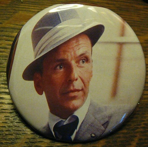 Frank Sinatra Pocket Mirror - Old Blue Eyes Singer Actor Crooner Lipstick Mirror