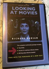 SECOND EDITION LOOKING AT MOVIES: AN INTRODUCTION TO FILM 2 NEW DVD SET OPEN BOX