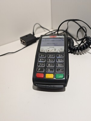 INGENICO CREDIT CARD TERMINAL ICT220 XKB-ICT220 ICT220-01T1217F