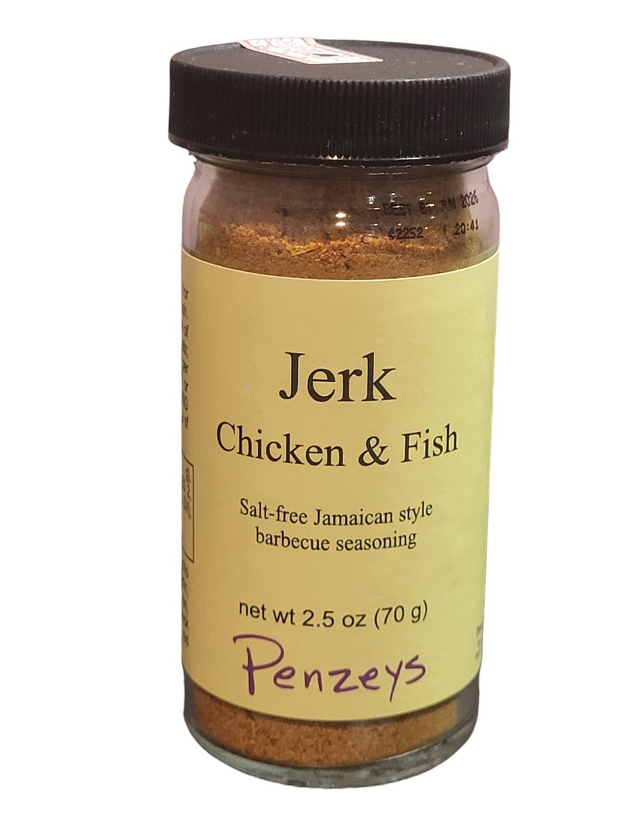 Jerk Chicken Fish By Penzeys Spices oz 1/2 Cup Jar Exp